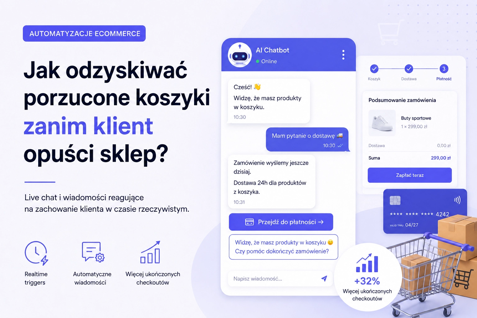 Jak odzyskiwać porzucone koszyki w sklepie internetowym